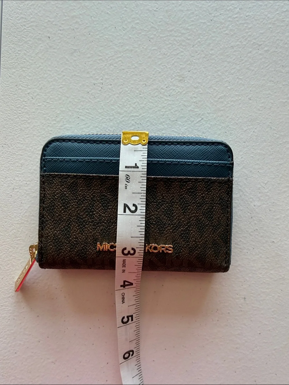 MICHAEL KORS Jet Set Small Zip Around Wallet
